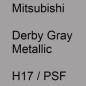 Preview: Mitsubishi, Derby Gray Metallic, H17 / PSF.